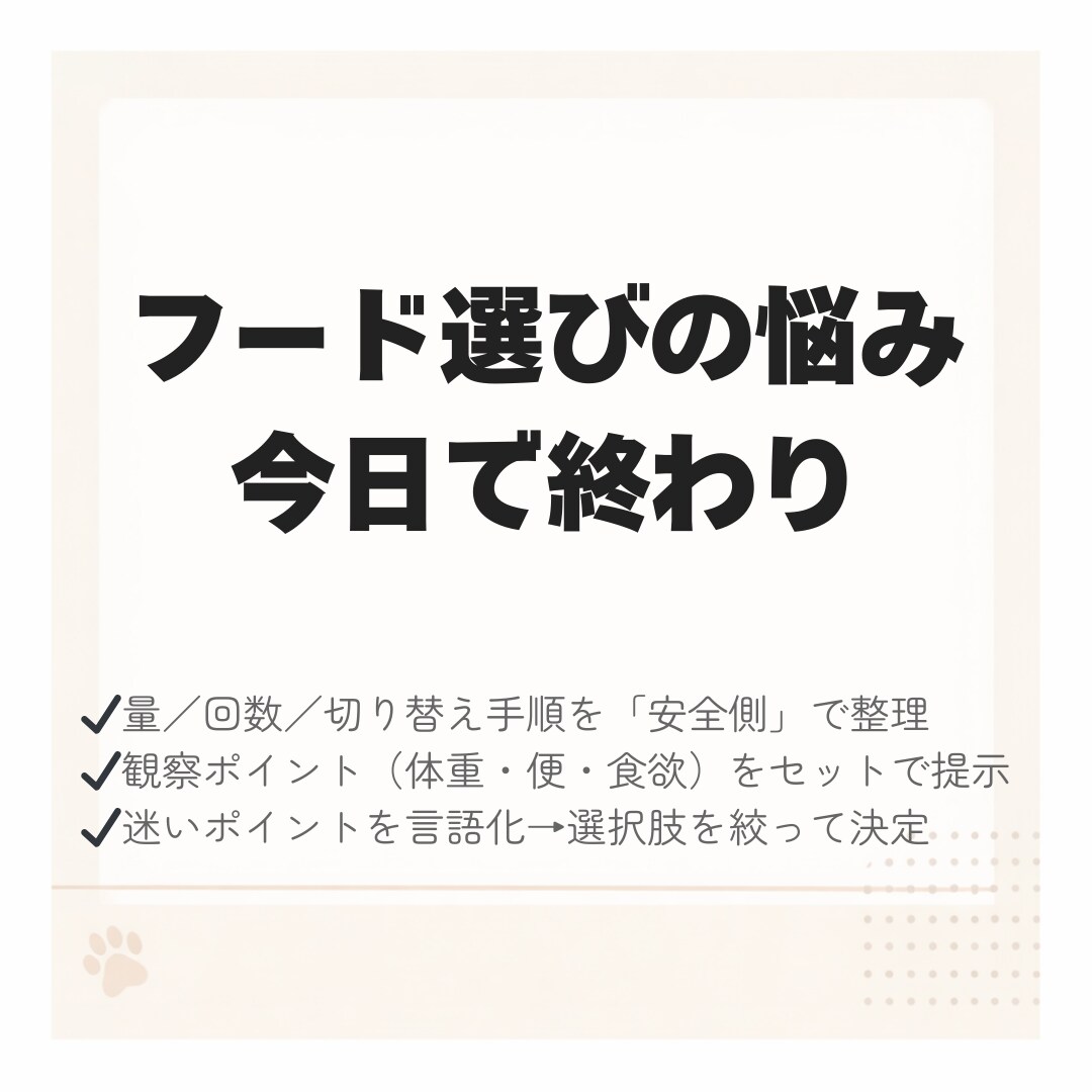 犬猫の悩みを獣医師が解決します やることを優先順で整理→手順とチェックリストで納品（PDF） イメージ2