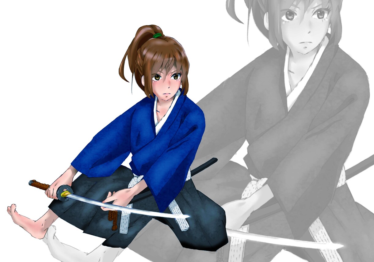 ご希望のイラスト作成します 武具・武術・歴史をメインに説得力あるイラストを作成します。 イメージ5
