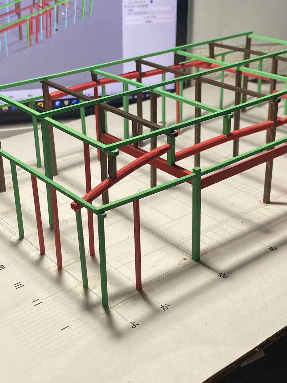 木造建造物の軸組模型を製作します 一般住宅から伝統建築まで、木造の魅力を体現した模型の制作 イメージ3