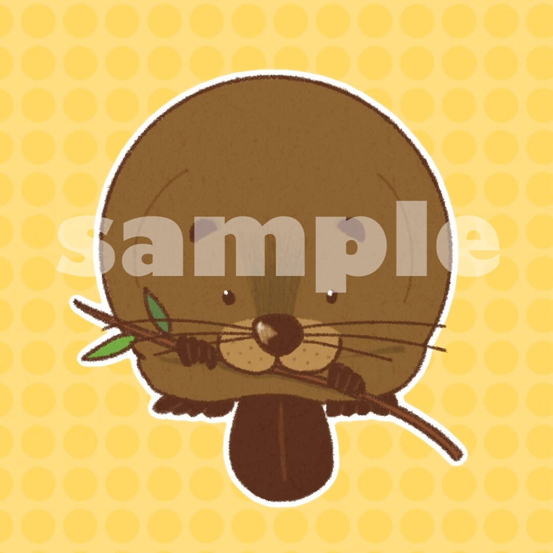 ゆるくてかわいい動物イラスト描きます SNSのアイコンに！修正回数無制限！ イメージ8