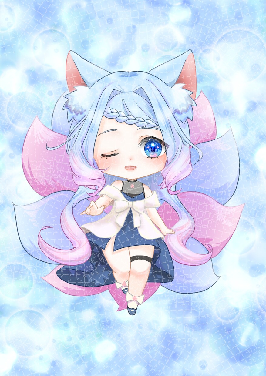 魅力的なＳＤ描きます 綺麗・ファンタジー・厚塗り風・アニメ塗りも可能！ イメージ2
