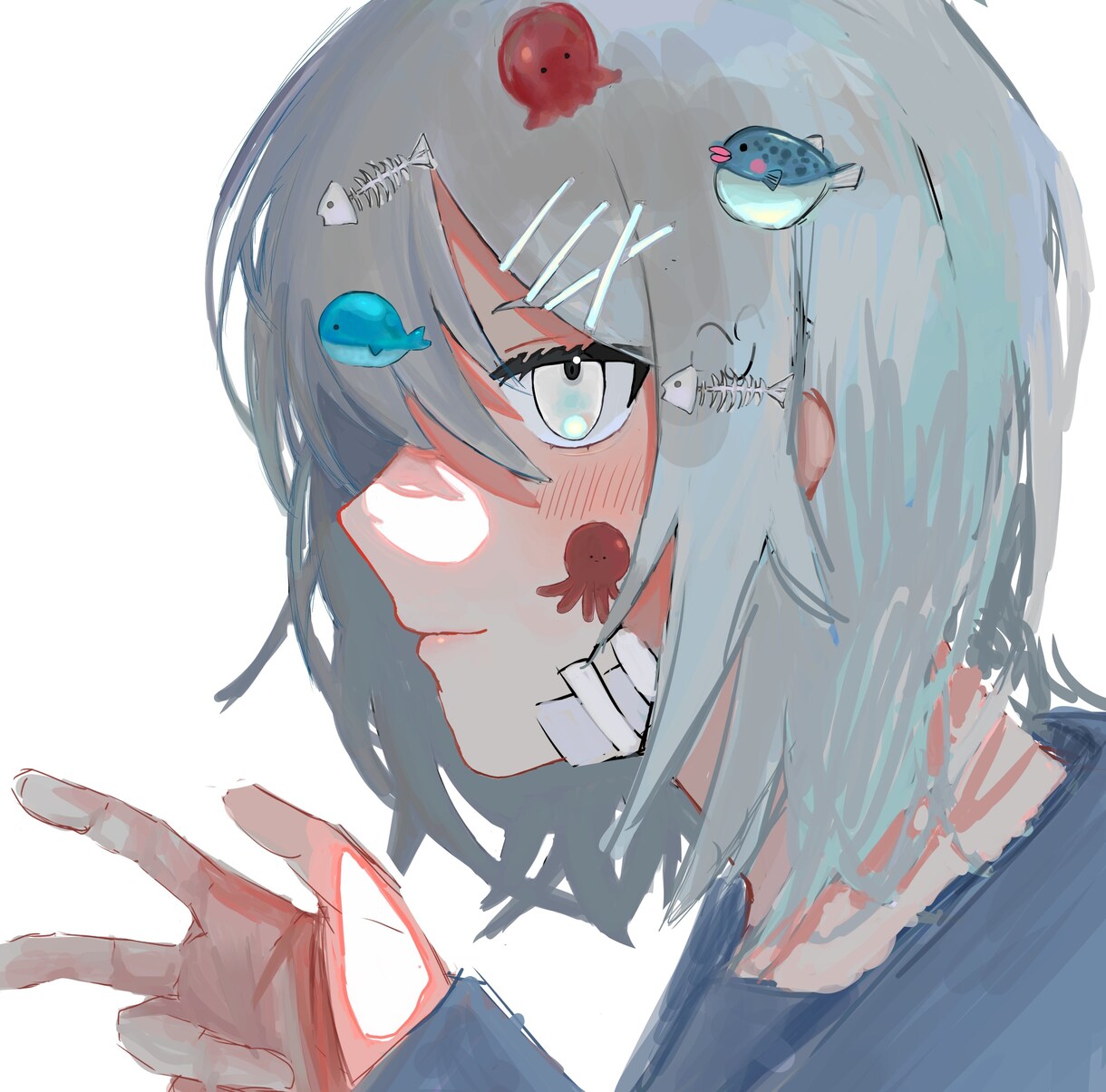 アイコンイラスト制作します 厚塗り線画デフォルメ動物夢絵なんでも イメージ2