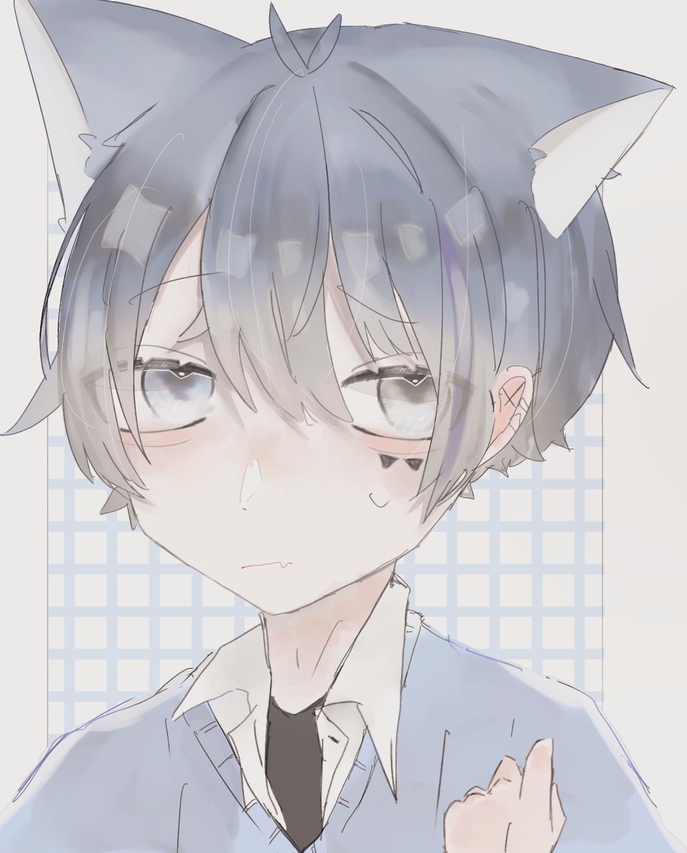 アイコン用(腰、肩上)の絵を描きます 細かい装飾は難しいかもです。早めに描きあげます イメージ4