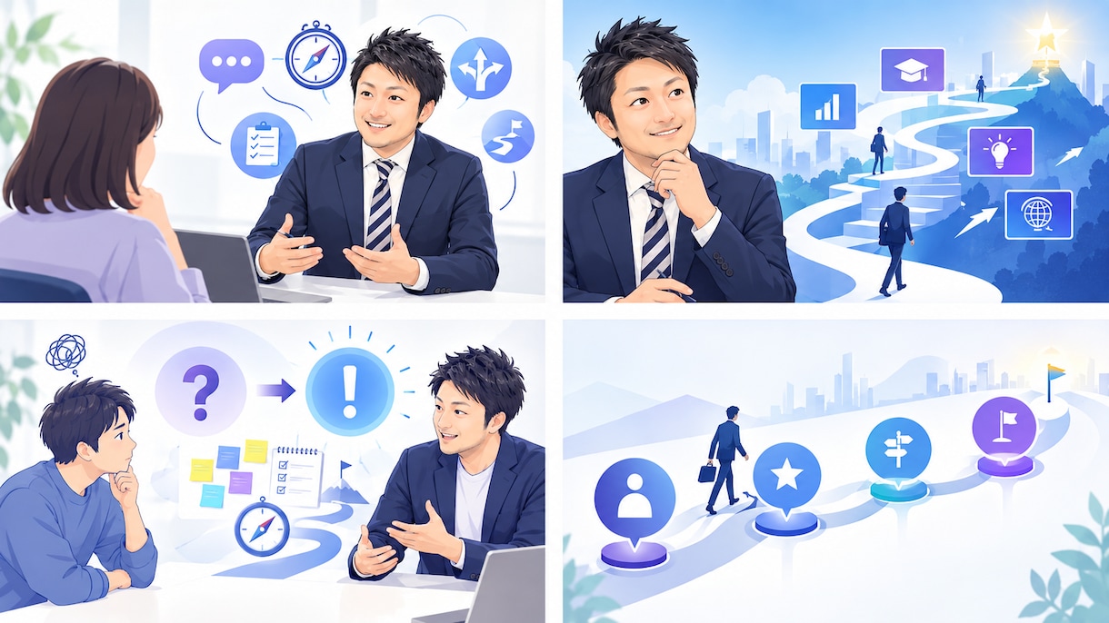 国家資格キャリコンが、あなたのキャリアに伴走します 人材＆国内MBA出身の事業開発者があなたの強みを引き出します イメージ1