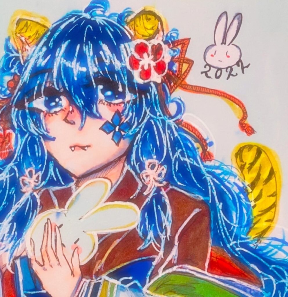 アイコン等に使用出来るアナログイラストを制作します 色の鮮やかなアナログイラストを制作します。 イメージ2