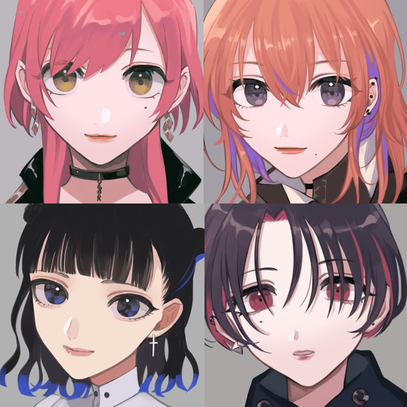 くっきり映えるアイコン描きます アニメ調で見栄えのするアイコンお描きします！ イメージ1