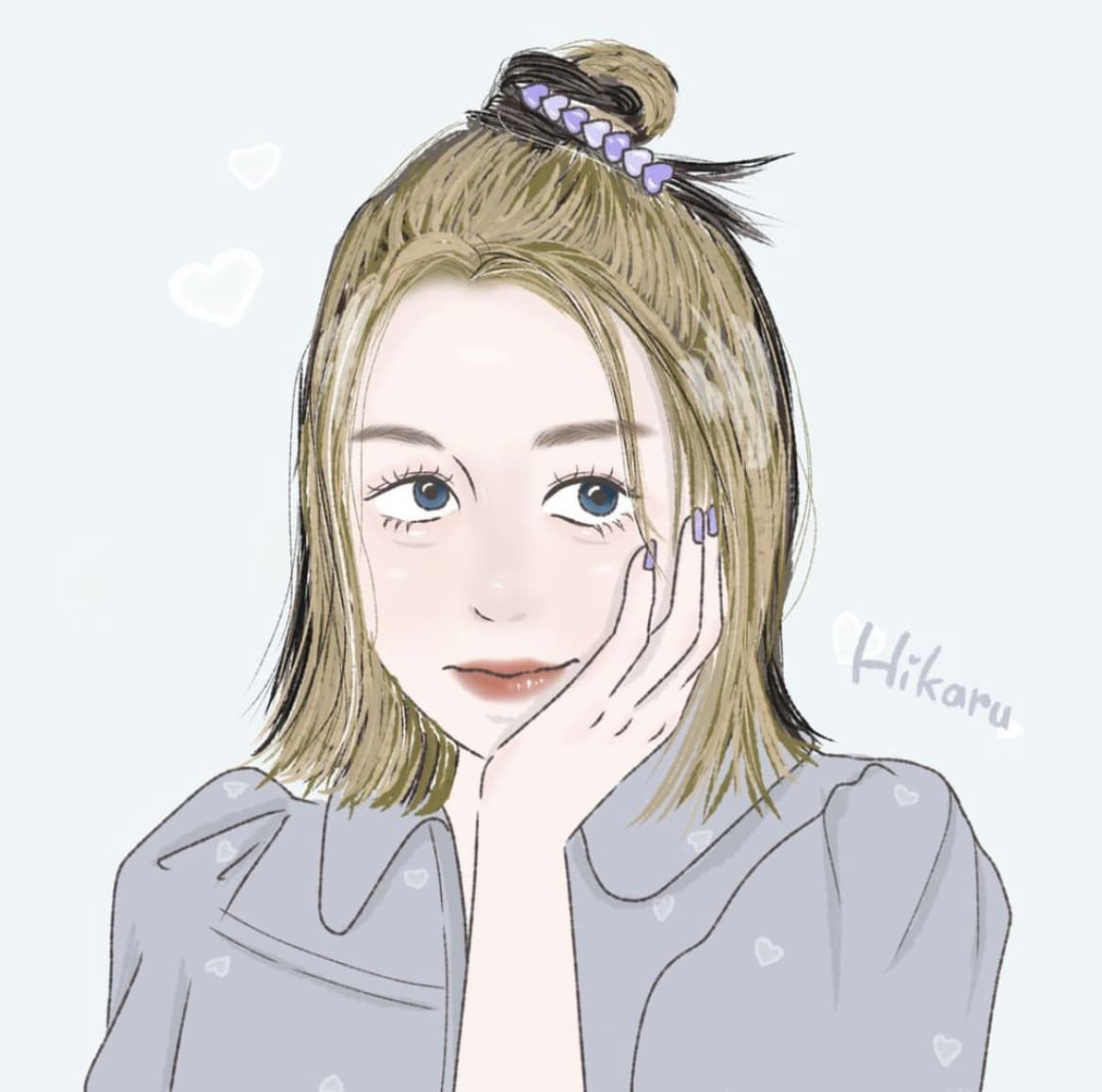 おしゃれ＋可愛いイラスト描きます 商業用、SNS等のアイコン利用OK☺︎似顔絵も可愛く再現♡ イメージ7
