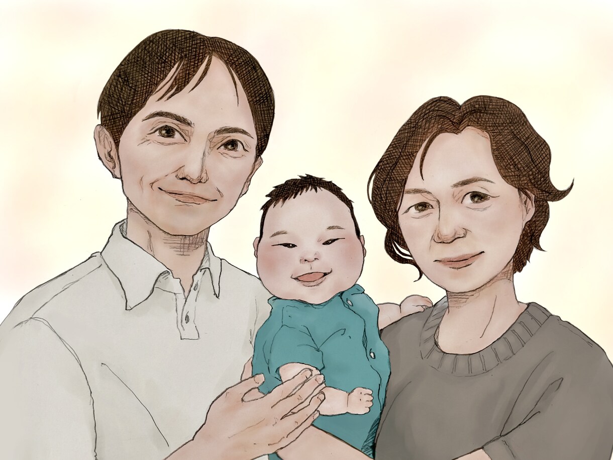 アイコンにも！写実的で温かみのある似顔絵制作します 記念日に、プレゼントに、鑑賞用に、SNSアイコンに！ イメージ5