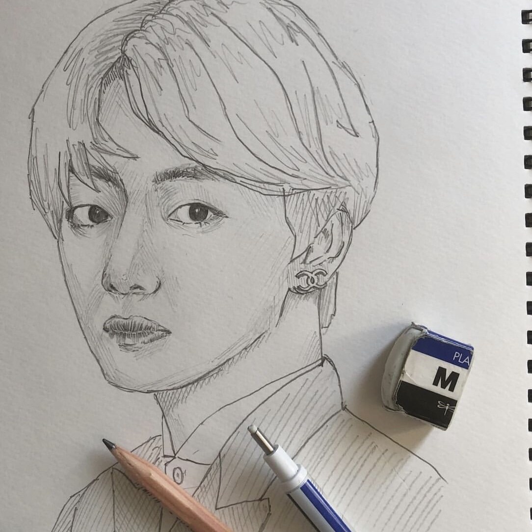 似顔絵を心を込めて描きます あなたの思い出を部屋に飾りたくなるような1枚に仕上げます。 イメージ2