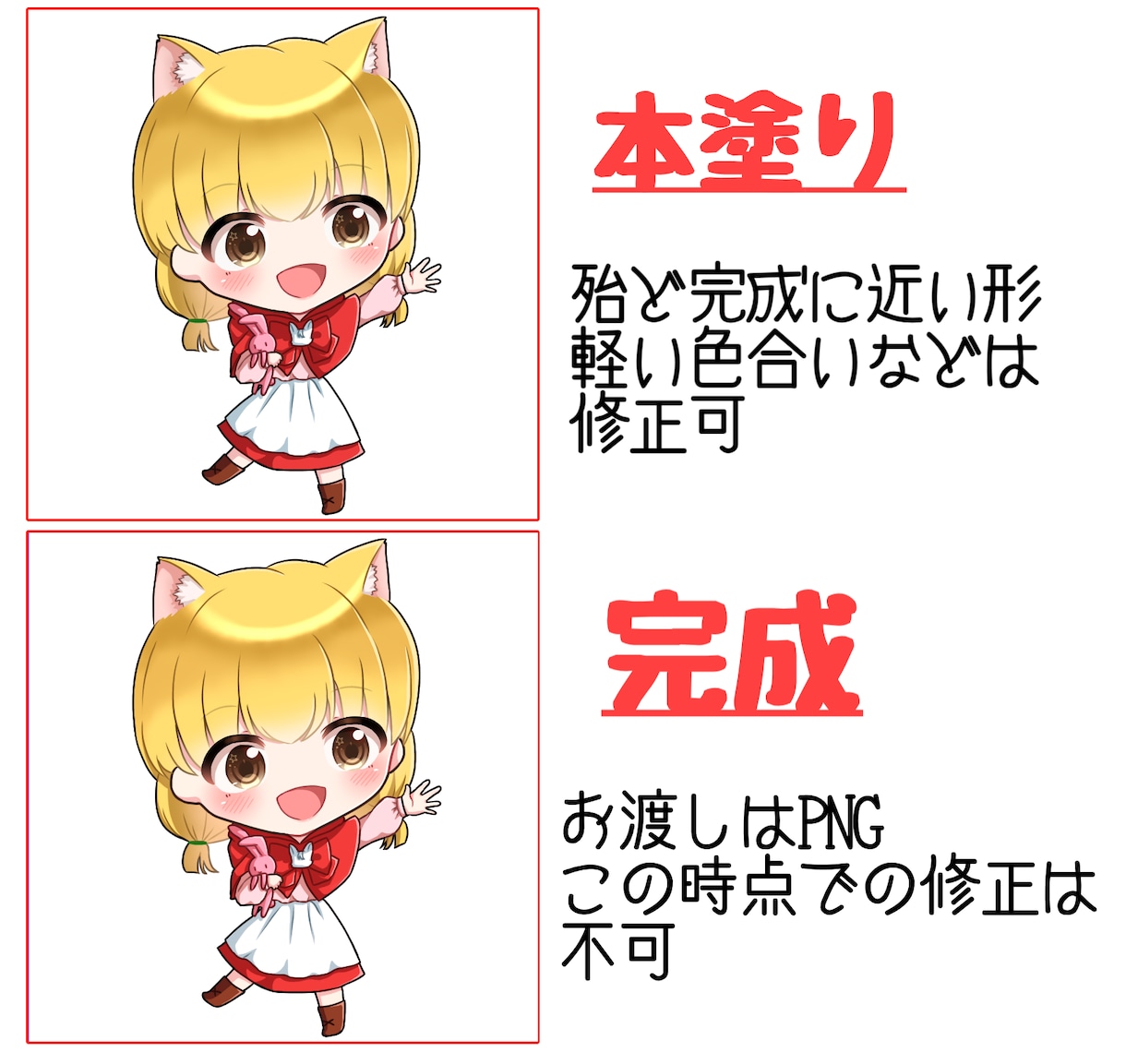 SHOWROOMアバター描きます 実装は80体以上！？好みのアバターでルームをデコっちゃお✨️ イメージ3