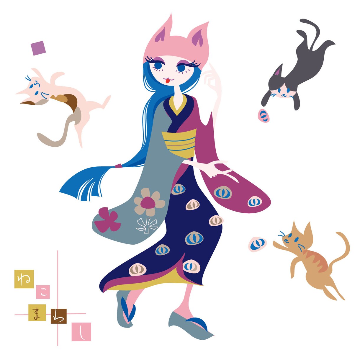 イラスト・キャラクターなど制作します かわいくて親近感のある、色のきれいなイラスト＆キャラが得意 イメージ5