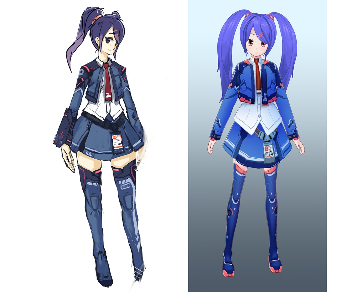 VTuber３Dキャラクター制作します VRoid製3Dモデルです。配信活動等でご利用できます。 イメージ2