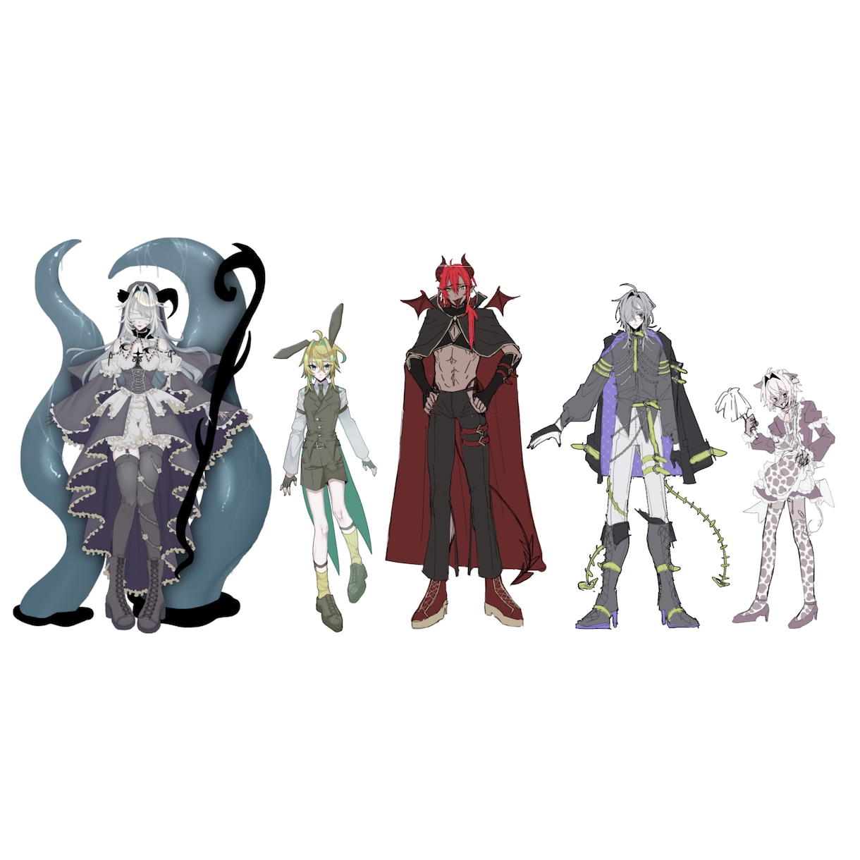 予算に合わせて立ち絵を制作します 最短3日！ まずはメッセージにてご相談ください！ イメージ5