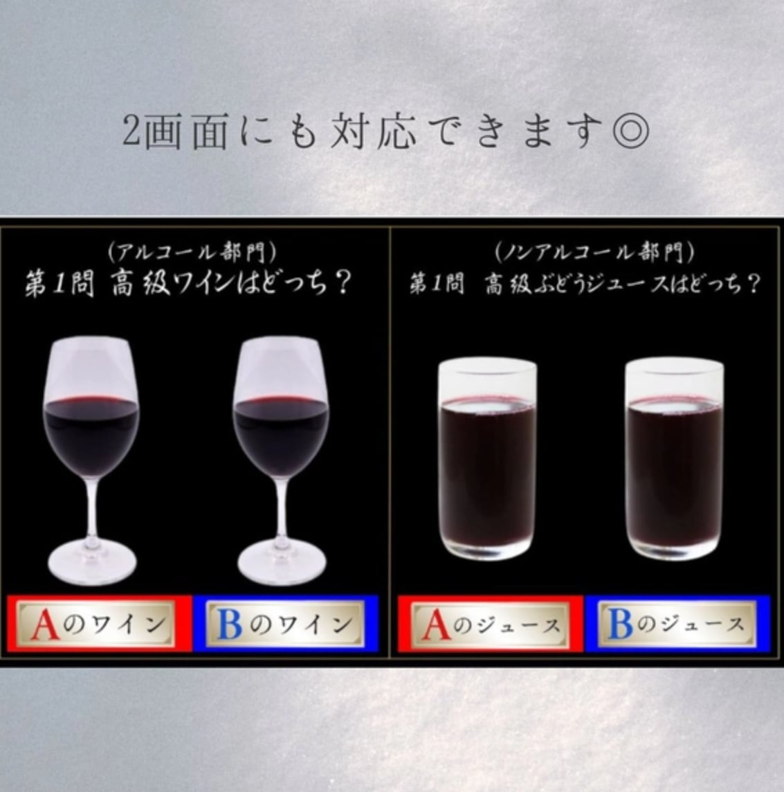 披露宴や企業イベントに！格付けクイズ作成します テンプレートもあります！メッセージください！ イメージ6
