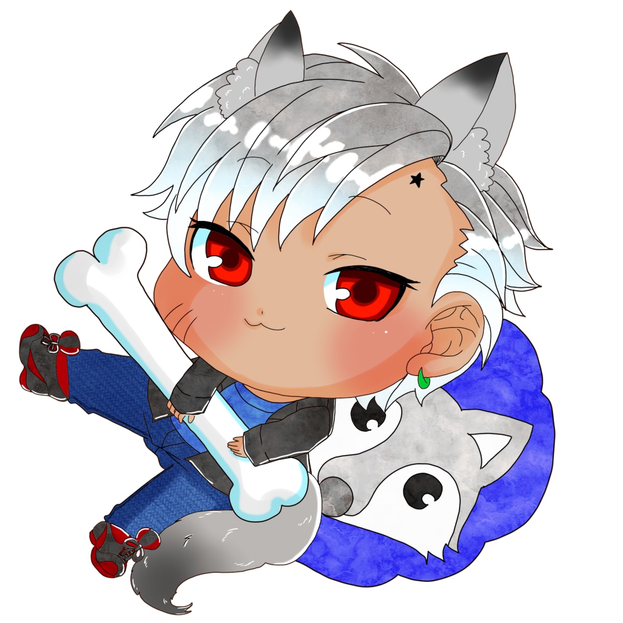 サムネや立ち絵、イラスト描きます 等身からSDキャラまで安く、早く！可愛く、カッコよく！ イメージ5