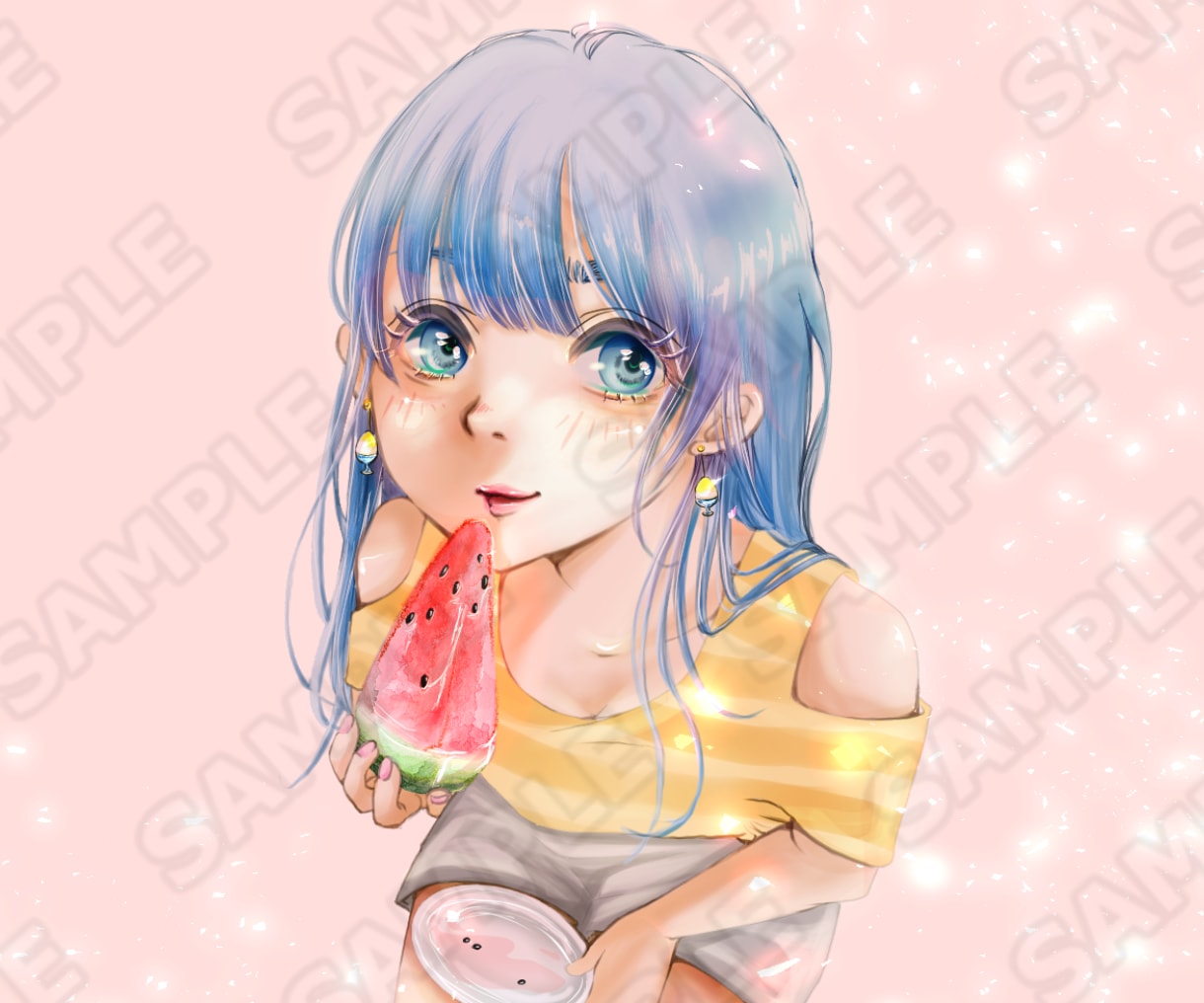 厚塗りイラスト可愛い女の子描きます ⭐︎スピード納品！商用利用無料！お気軽にご相談下さい⭐︎ イメージ1