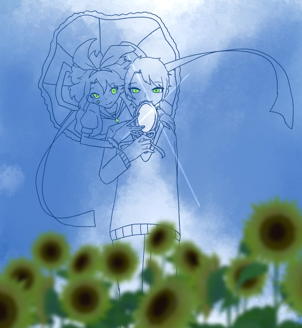 イラストを作成します 一枚絵から立ち絵まで、受け付けています。 イメージ1