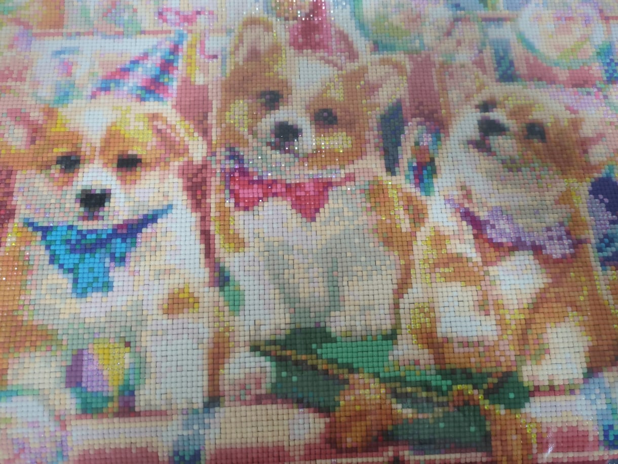 ダイヤモンドアートの制作代行いたします ☆作る時間がない方、完成品が欲しい方におすすめ イメージ1