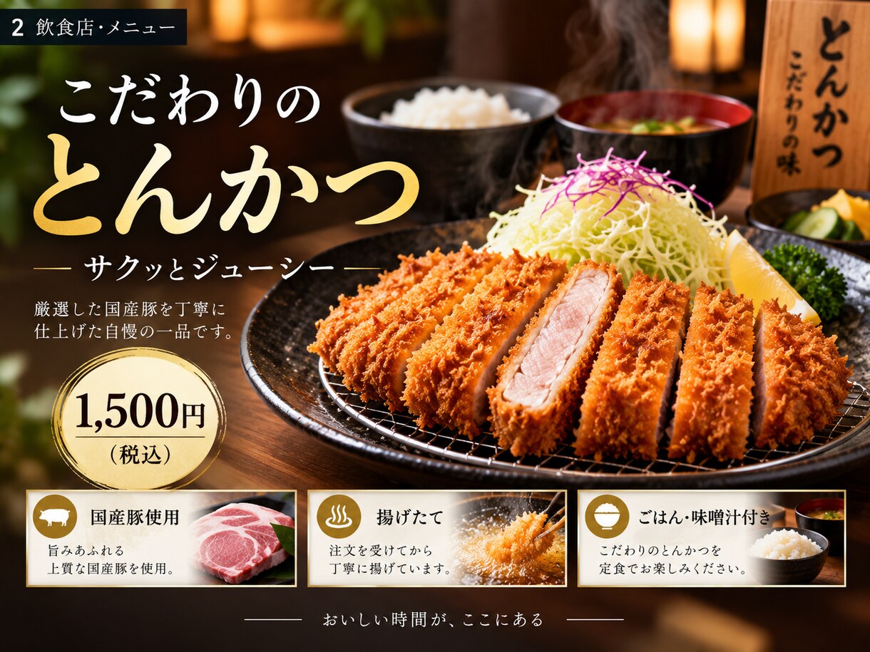 SNS画像・バナー・POPを4種類制作します 色違いだけではない、比較して選べる4つのデザイン イメージ2