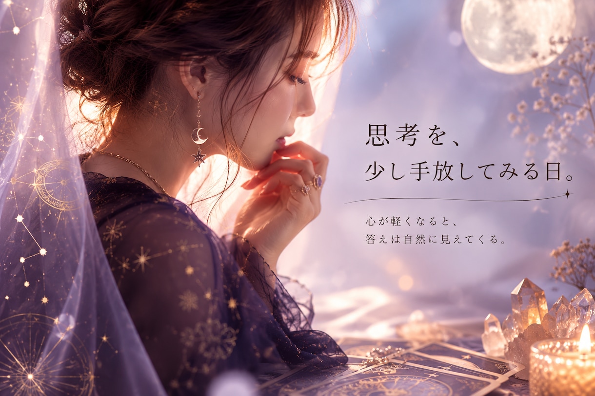 今すぐ相談♡心を整え明日へ進む霊感鑑定します 電話を切った後、また自分らしく歩き出せるよう応援します！ イメージ4