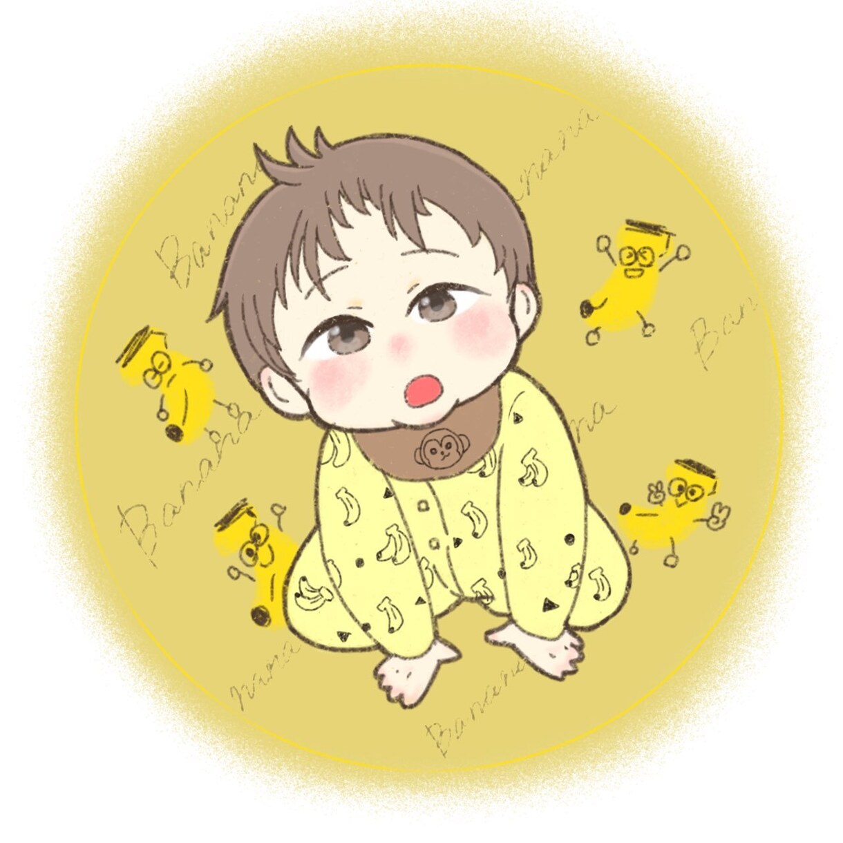 ベビーの似顔絵描きます ベビー可愛く描きます(*^^*) イメージ2