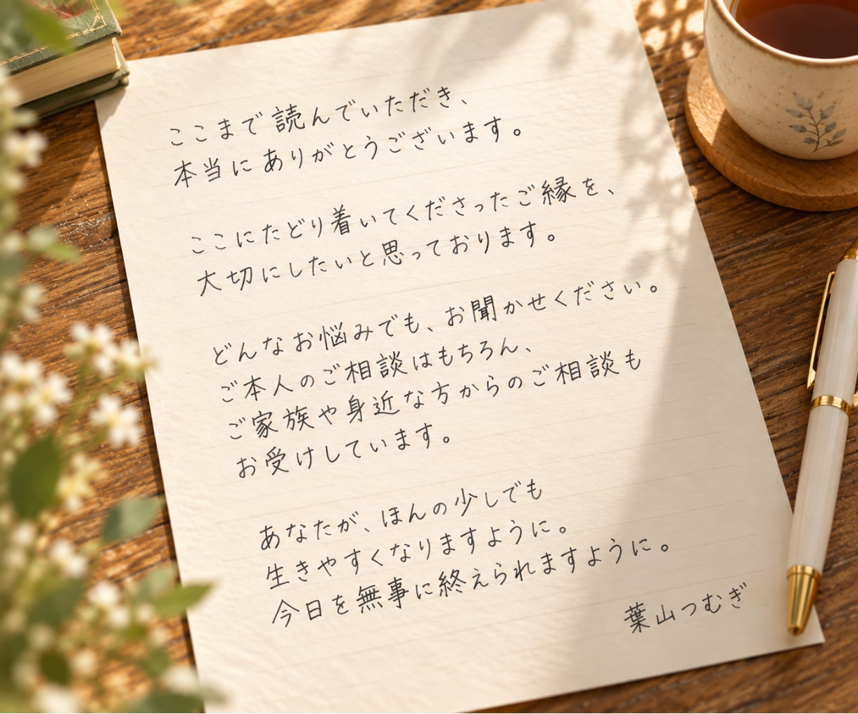 365日話せる精神科看護師・保健師がここにいます まとまっていないお悩みも◎24時間以内に丁寧にお返事します イメージ12