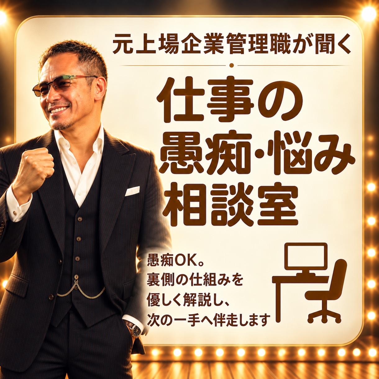 元上場企業管理職が聞く仕事の愚痴・悩み相談室します 愚痴OK。裏側の仕組みを優しく解説し、次の一手へ伴走します。 イメージ1