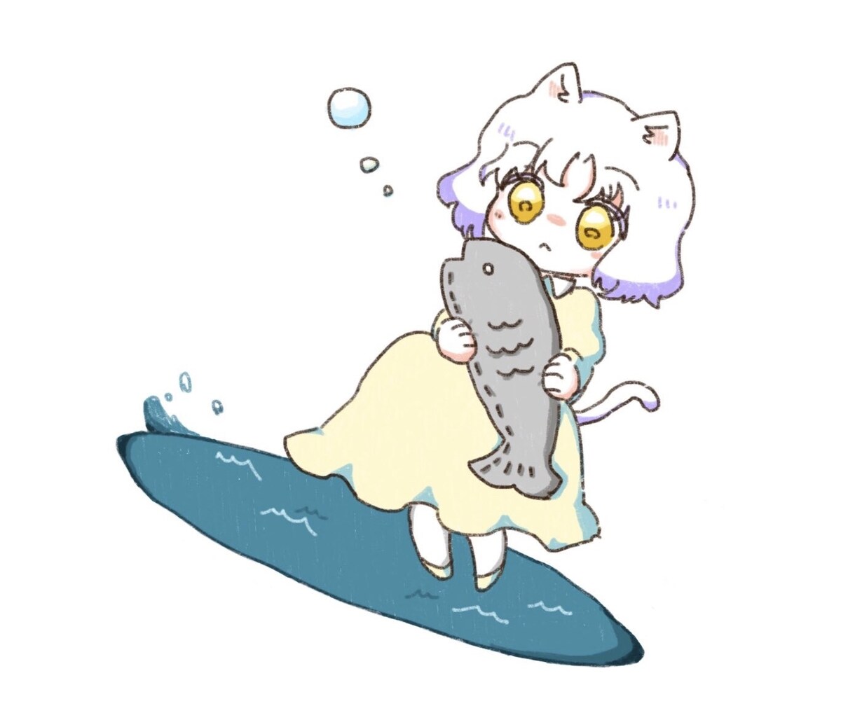 デフォルメ調のかわいいイラストを描きます お好みに合わせたイラストを製作します。動物もお受けします。 イメージ1