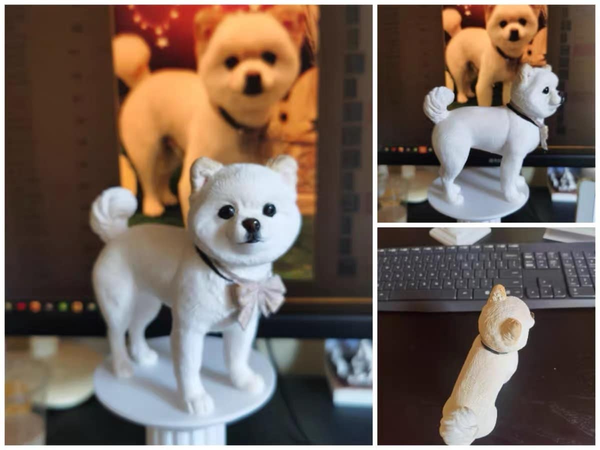 愛犬愛猫のオーダーメイド3Dフィギュアを制作します 写真から息づくような立体へ　驚きのコスパでの至高のメモリアル イメージ6