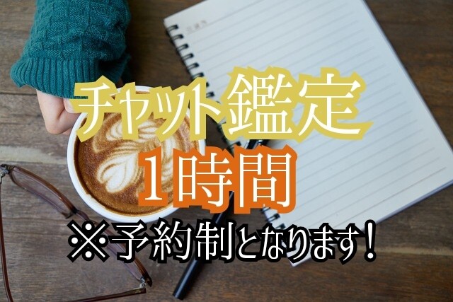 60分間！質問無制限！とことん鑑定します あなたの為に60分間チャット方式鑑定！ イメージ1