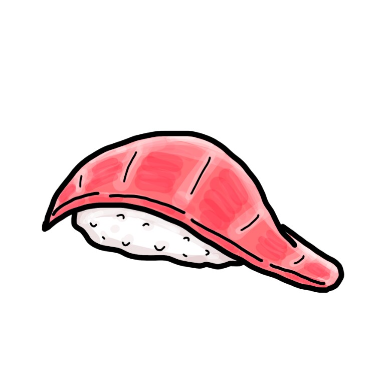 シンプルな食べ物イラストを制作します あなたの大好きなご飯、スイーツなどを、シンプルイラストに！ イメージ7