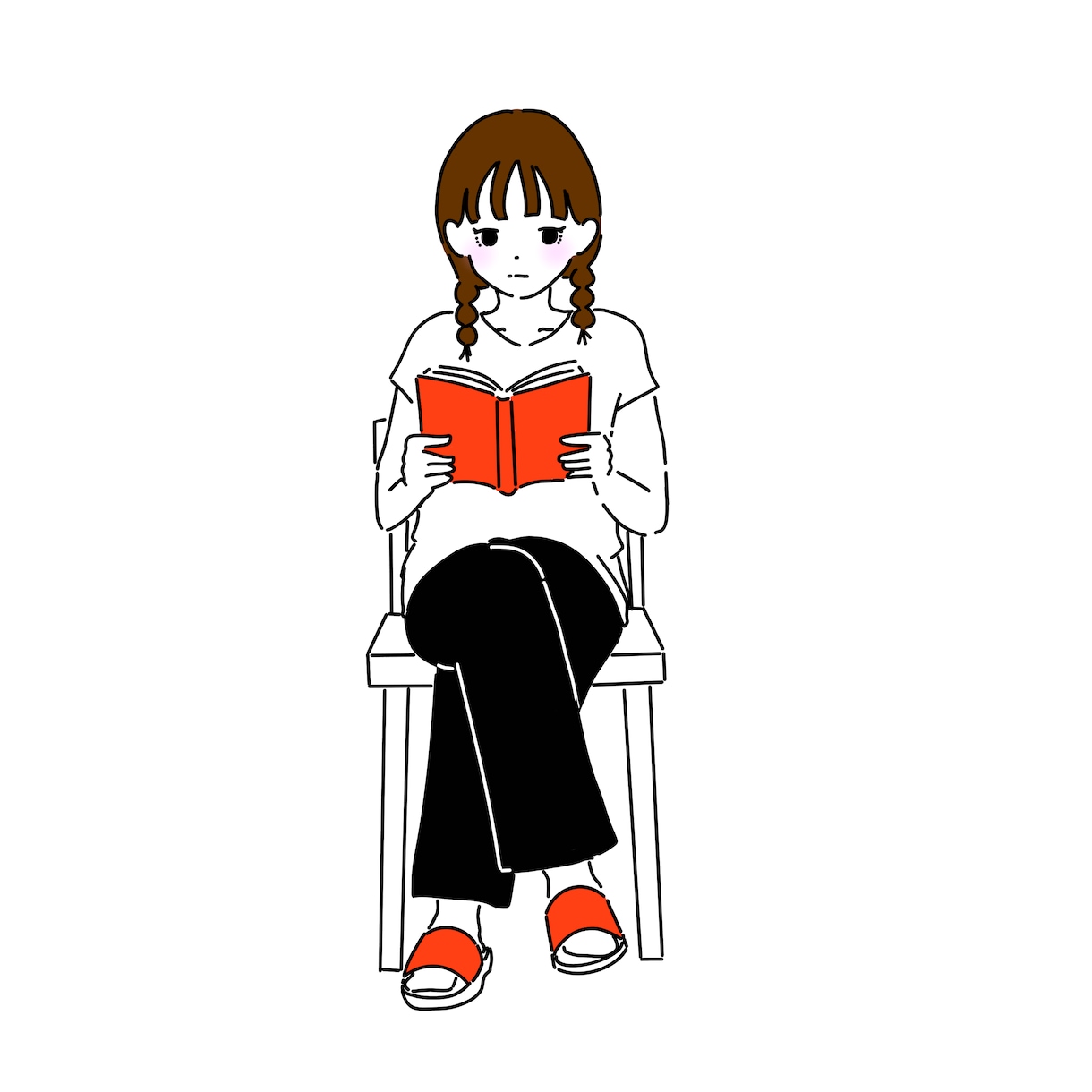 商業利用OK！| シンプルイラスト描きます 商用利用OK｜SNSや広告に映える１枚絵 イメージ2
