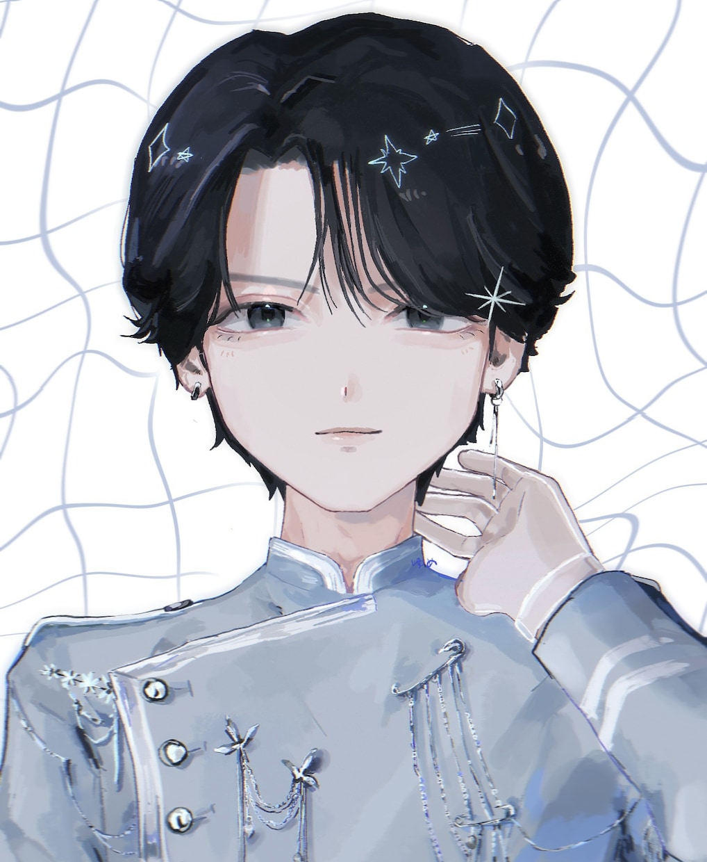 厚塗り 腰上イラスト描きます ハイコントラストで雰囲気のある作品が得意です イメージ4