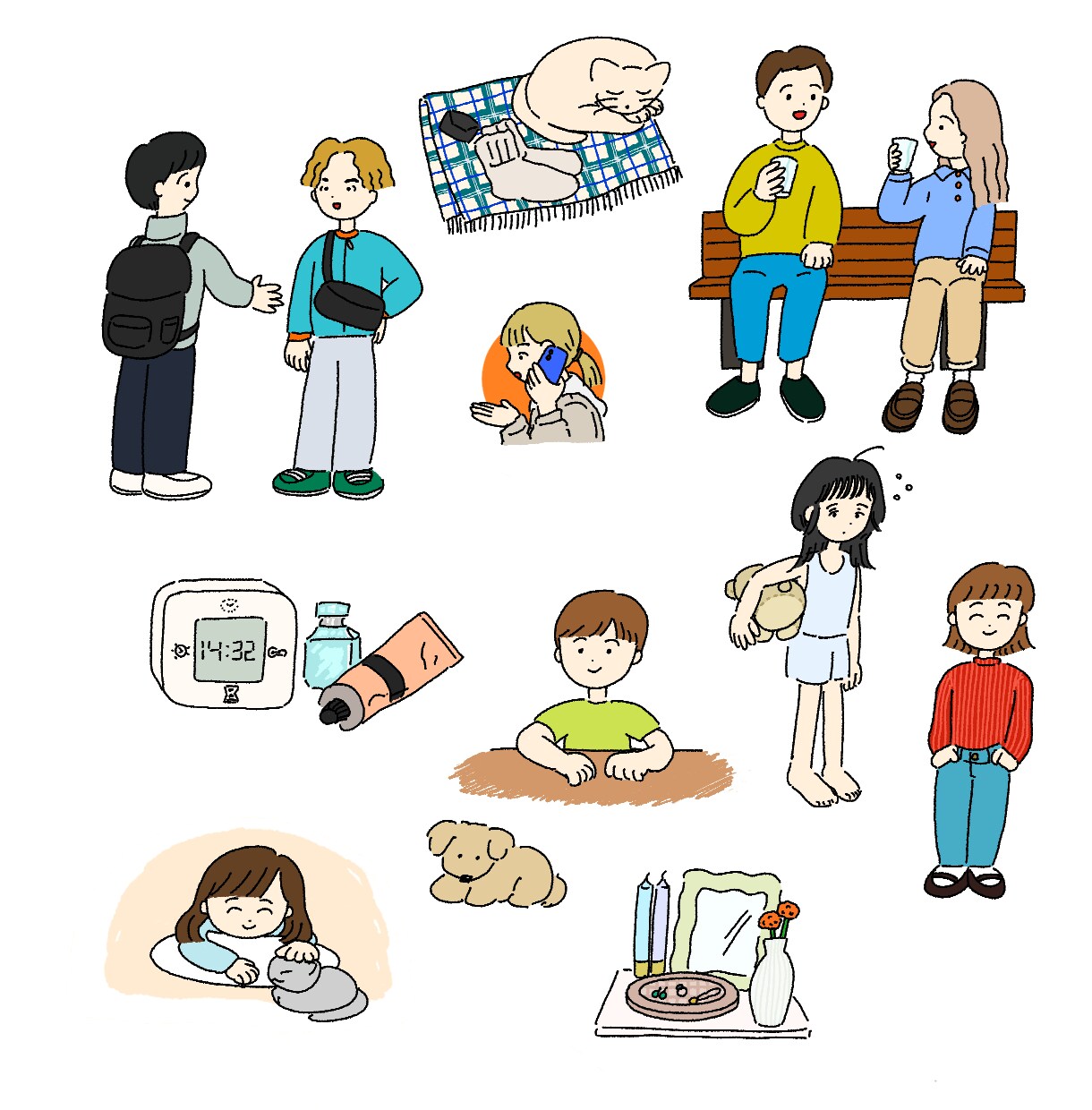シンプルなアイコン描きます ポップな色使いのイラストで認知度アップ！ イメージ9