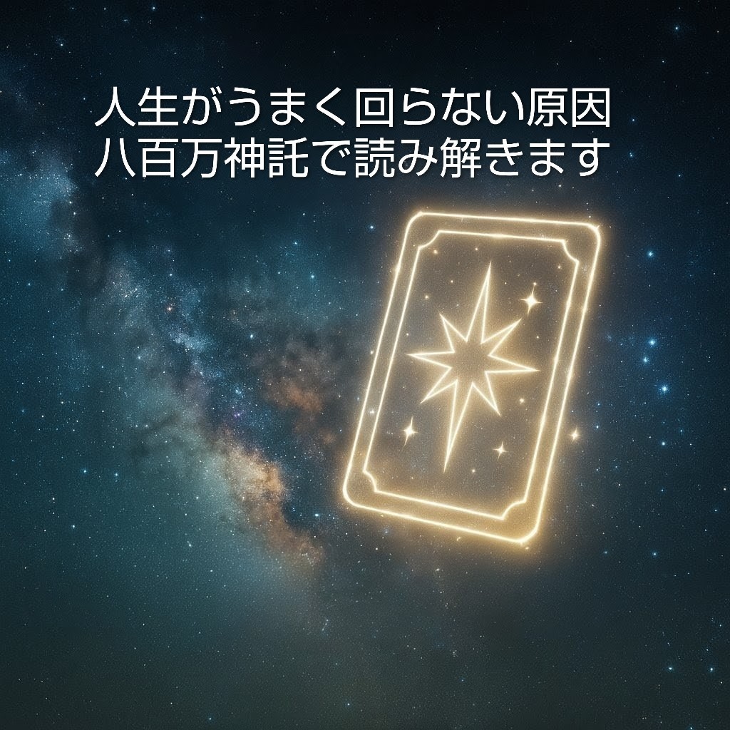 人生がうまく回らない原因を神託で読み解きます 八百万の神がこれからの流れがどう変わるのかをお伝えします イメージ1