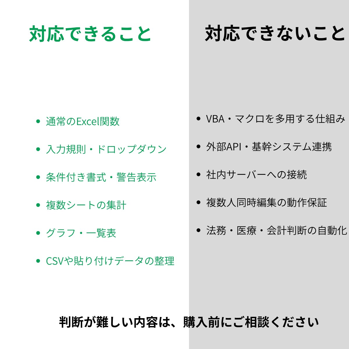 Excelの「めんどくさい」を使いやすいに変えます 探しにくい・入力しにくい・分かりにくいを、続けて使える形に。 イメージ8