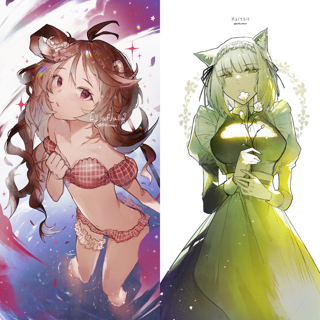 厚塗りタッチの一枚絵を描きます 透明感ある厚塗りタッチのイラストで個性を イメージ8