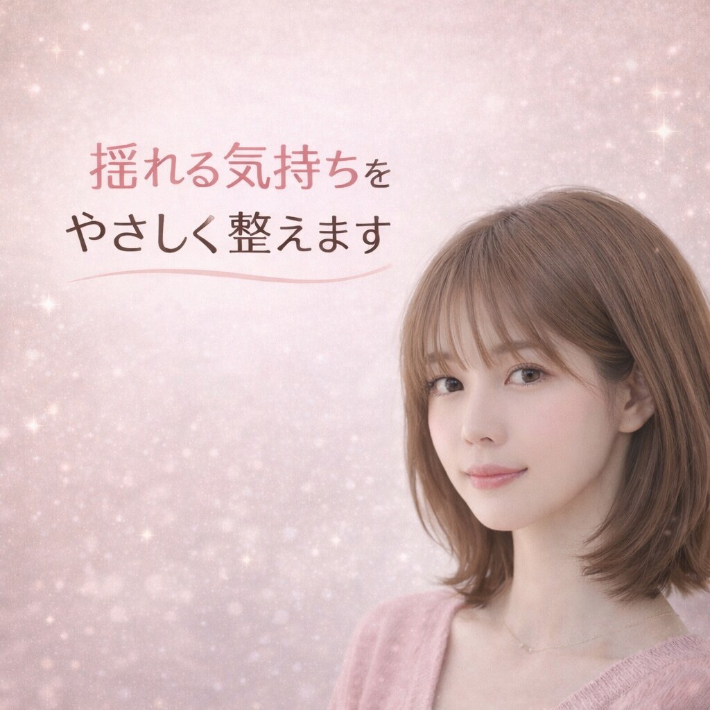 揺れる気持ちを優しく整理します 心理／占いを学んだ看護師があなたに寄り添って言語化☘️ イメージ1