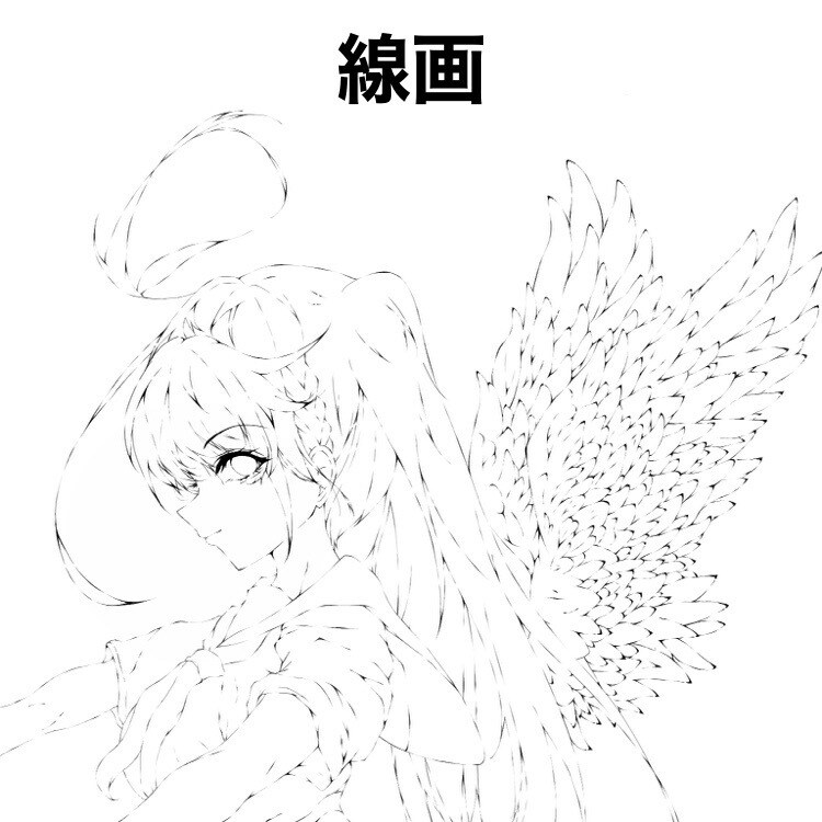 可愛い女の子のアイコンを描きます 細かい線画が好きな方おすすめ！細かい線画のアイコン描きます！ イメージ2