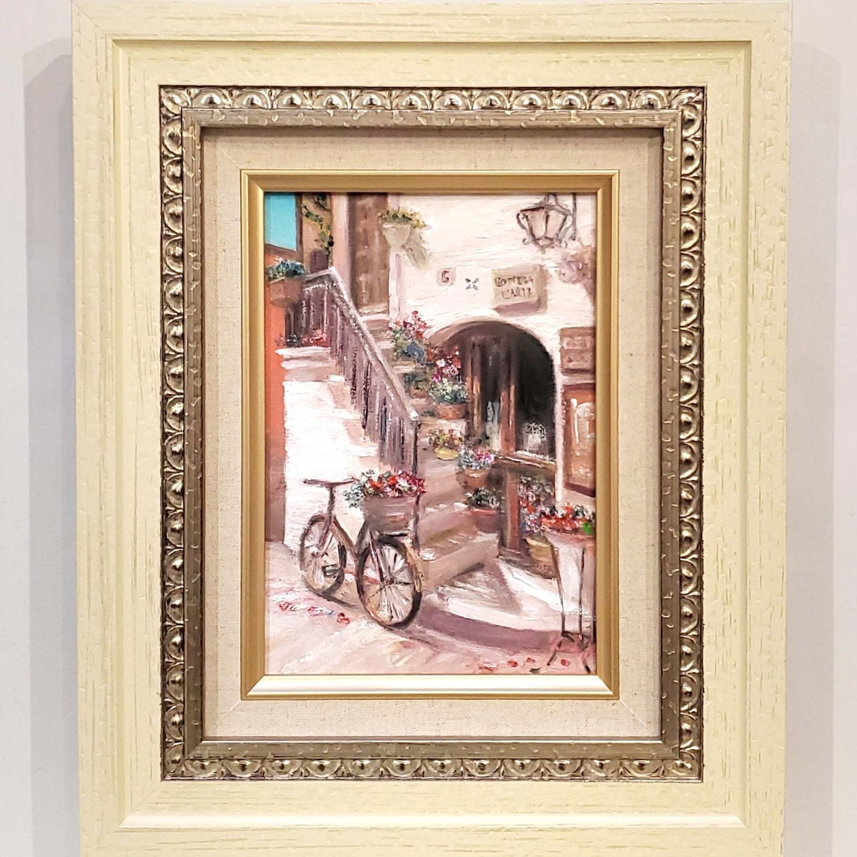 印象派のようなタッチのプロの画家が油絵を制作します サイズ:SM/額付/表紙絵/商用利用可能/贈答用 イメージ3