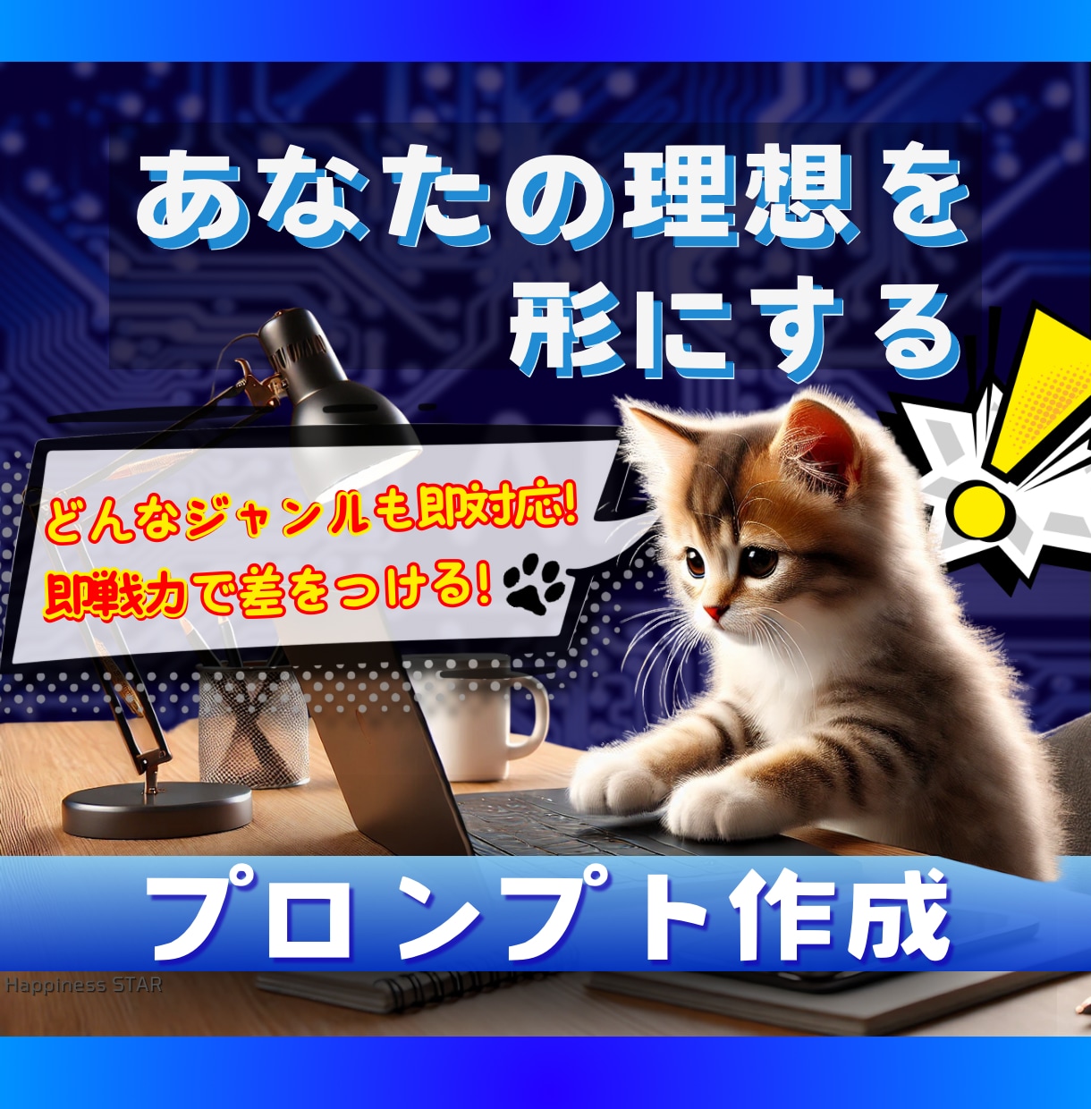 即使えるAIプロンプトを制作します どんなジャンルでもAIに伝わるプロンプト/差がつく高設計 イメージ1