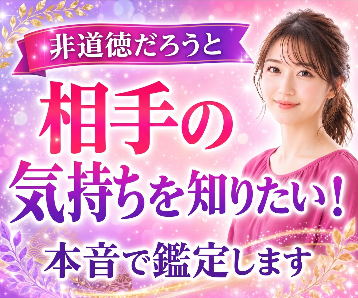 相手の気持ち・恋愛・復縁・心理・本音で鑑定します 男性心理・女性心理・今後の具体的な行動プランをお伝えします イメージ10