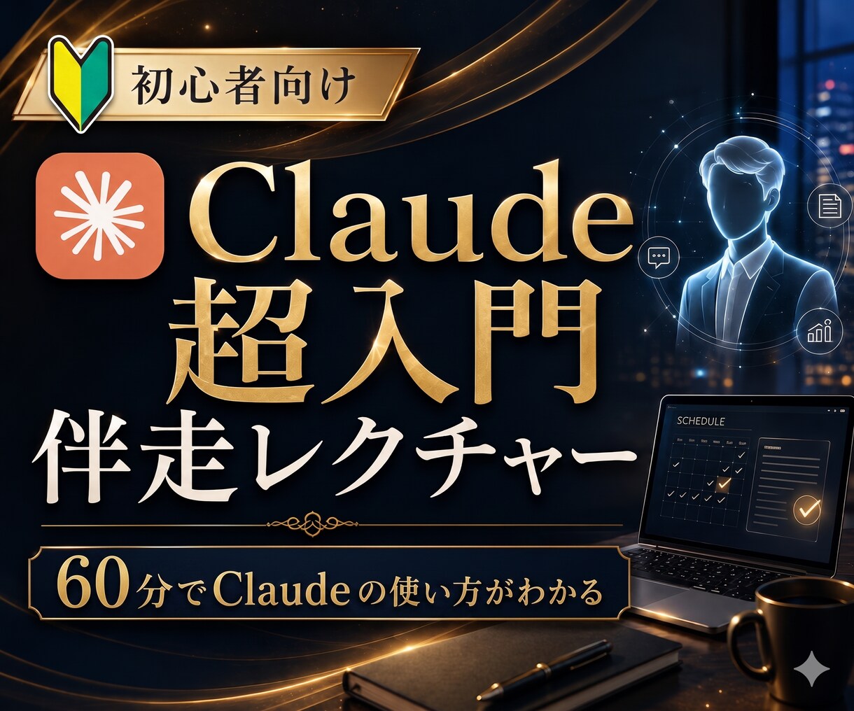 初心者歓迎！Claude使い方を60分で教えます 画面共有しながら、あなたの業務でその場で実演します イメージ1