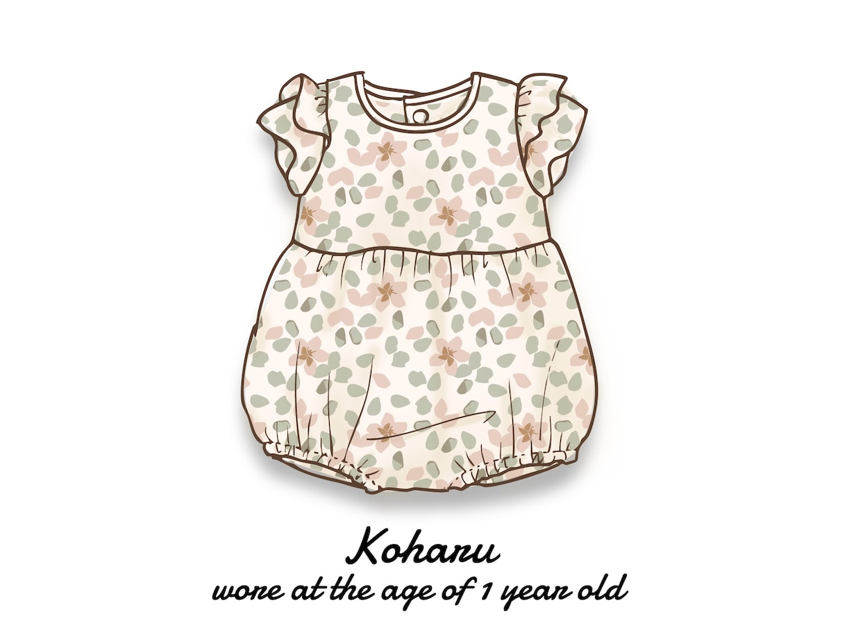 贈り物にも◎思い出のお洋服をイラストに残します 結婚祝い・出産祝い・お誕生日/スマホ壁紙・SNSアイコンにも イメージ1