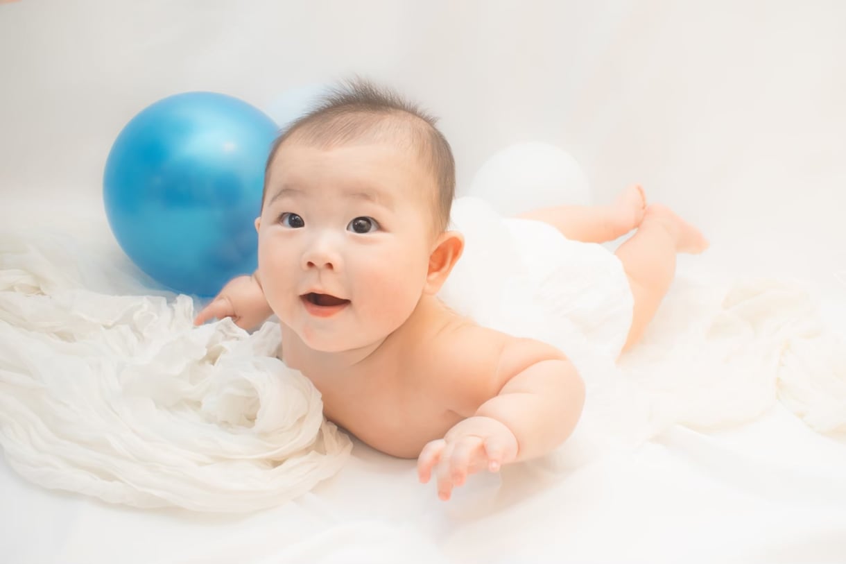 東京出張写真！おしゃれ写真撮ります かわいい赤ちゃんおうち写真♪ハーフバースデー、バースデーも イメージ5