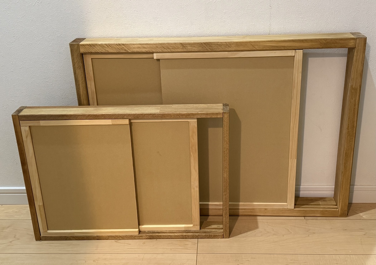 作品やオブジェクト専用の枠・箱・額縁を作ります お持ちの作品に合わせた額縁、箱枠の制作。 イメージ3