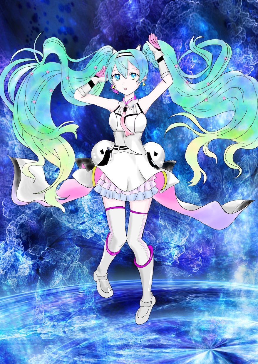 ボカロ曲の1枚絵やMVやイラスト等の絵師請負います 貴方だけの可愛いを届けます。自分だけを特別に イメージ5
