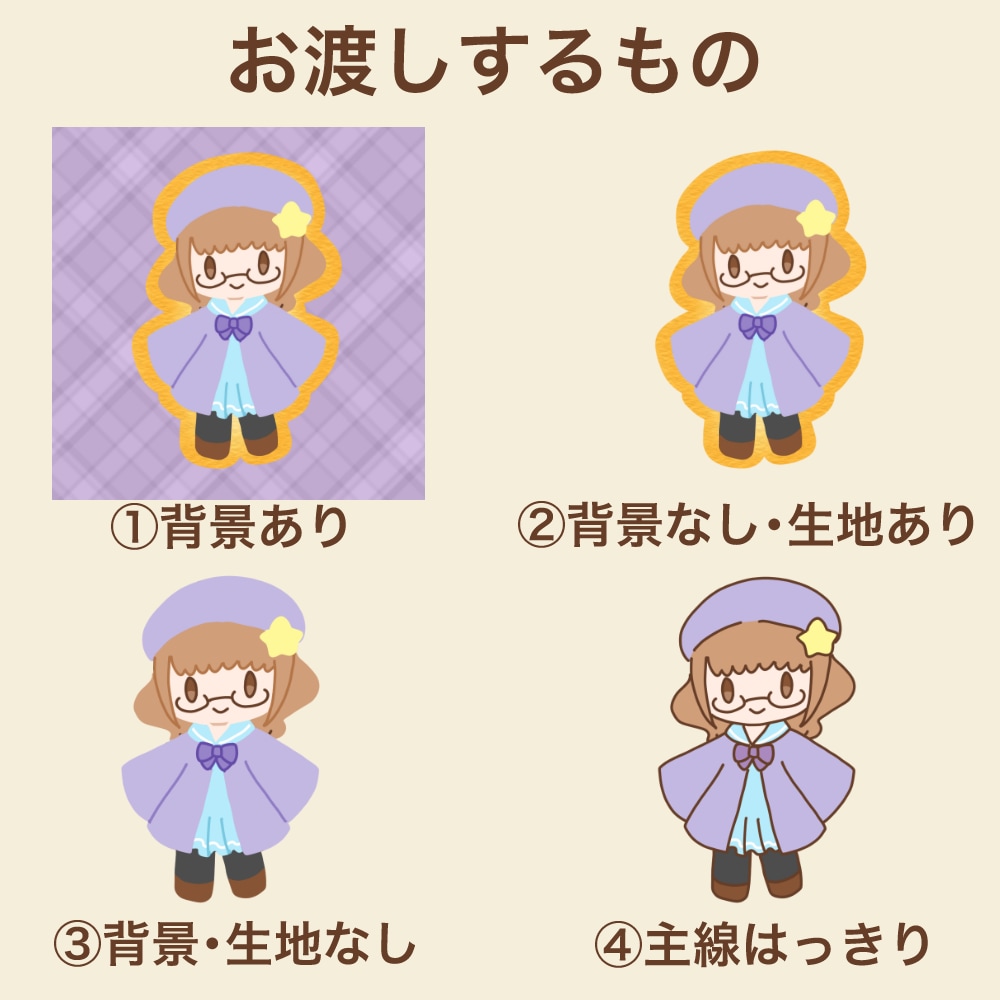 アイシングクッキー風イラストをお届けします アナタだけの美味しいアイシングクッキーをどうぞ！ イメージ2