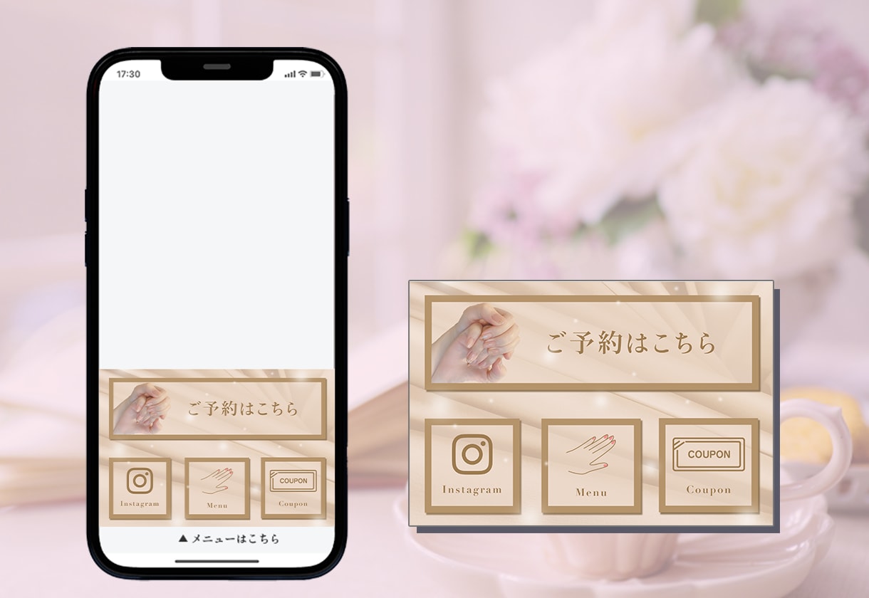 即対応可能！クリックされるリッチメニュー制作します 想いがつたわるデザイン♡ヒアリングを大切にしています！ イメージ5
