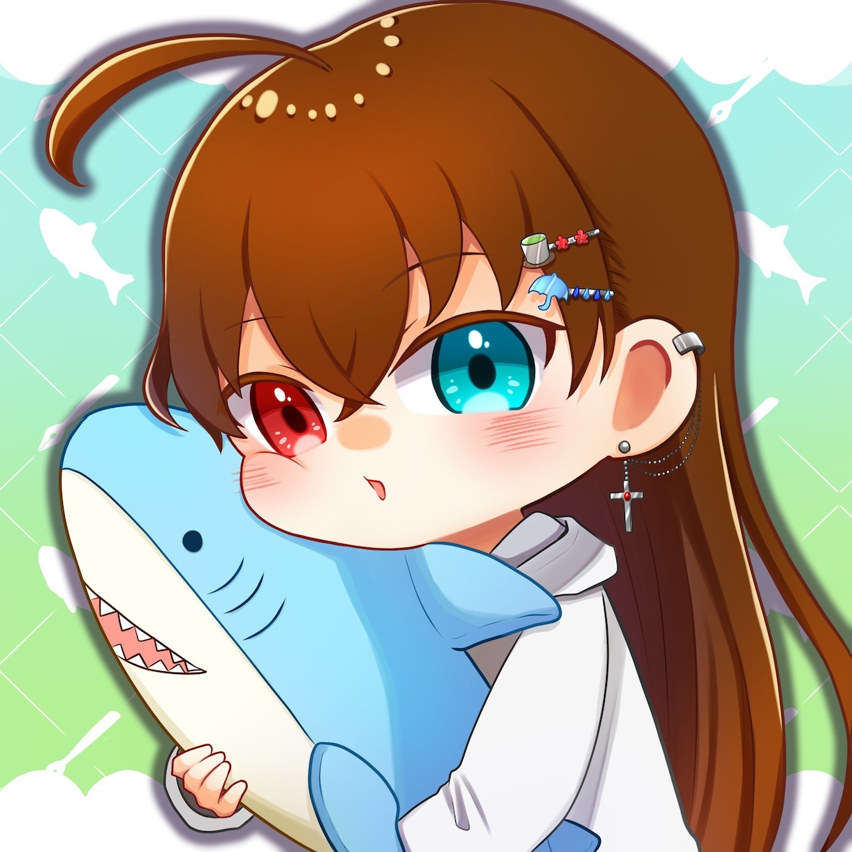 ポップなキャラクターアイコンを描きます 自分だけの可愛いミニキャラアイコンいかがでしょうか？ イメージ2